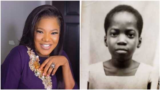 Nollywood actress Toyin Abraham shares epic throwback photo of self