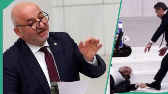 Turkish MP who slumped on stage after saying Israel will ‘suffer Allah’s wrath’ dies in hospital