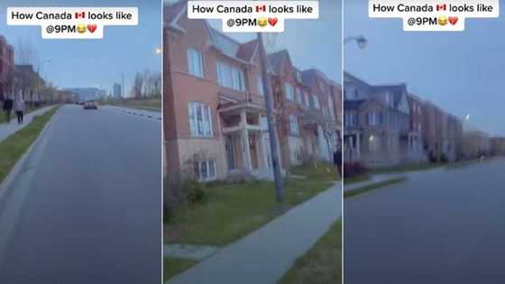 "You think say you dey Ibadan": Nigerian man living in Canada leaves home around 9 at night, shares video