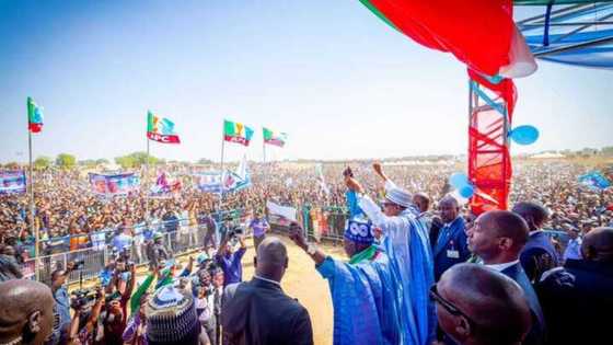 "We are here to seek support and help": Buhari again drums support for Tinubu in Sokoto