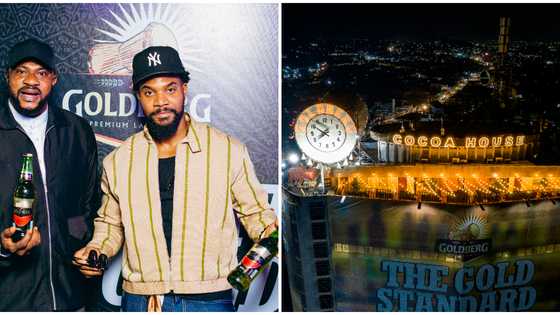 Goldberg Makes History with Monumental Talking Drum Installation on Cocoa House