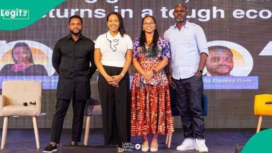 Legit.ng's Victor Enengedi Moderates Key Panel on Startup Growth Models at LSW 2025
