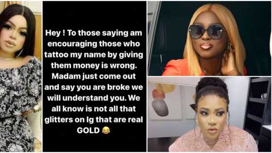 I am not broke: Bobrisky shades Ka3na, others who didn’t reward their fans for getting tattoos