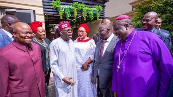 Tinubu Ya Gana da Limaman Kiristoci, Yace Zabar Shettima ba Barazana bace Garesu