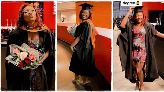 "The first in my generation": Nigerian lady relocates abroad, goes to university and bags a degree