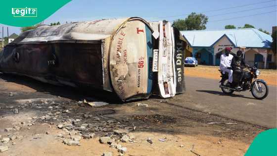 Just in: Petrol tanker explosion Kills 4, injures many