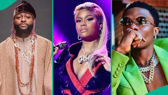 "Wizkid go fear?" Davido sparks rumour of feature with Nicki Minaj, release date clashes with Morayo