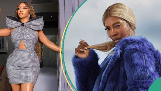 "Friendship goals": Tiwa Savage and Toke Makinwa end feud, link up for dinner, clip trends