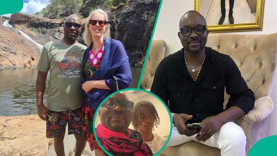 Isaac Fayose breaks down as he buries wife who died of cancer: “Now, it is the two of us”