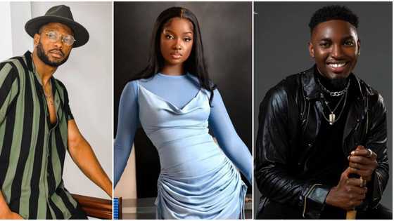 May you have thunder and lightning for breakfast: BBNaija's Cross blasts trolls over Saskay, Jaypaul triangle
