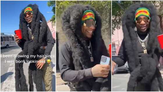 "I have been growing my hair since I was born": Man with long dreadlocks that touches ground goes viral