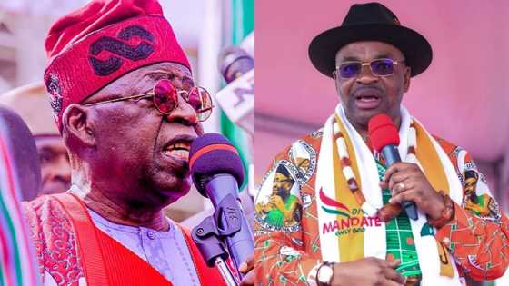 “That Boy...that Calls Himself Governor”: Tinubu Mocks Udom Emmanuel at APC Presidential Campaign in Uyo