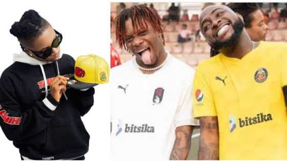 "Why you no talk am before Wizkid's show": Mixed reactions as Oxlade says Davido gave him his first $1k