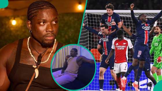 VeryDarkMan's facial expression trends as PSG celebrates Champions League win over Arsenal