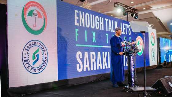 Saraki formally declares for president, gives powerful speech
