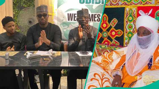 Sarki Sanusi II ya karbi bakuncin kungiyar 'Obedient' a Kano, ya ba su shawarwari