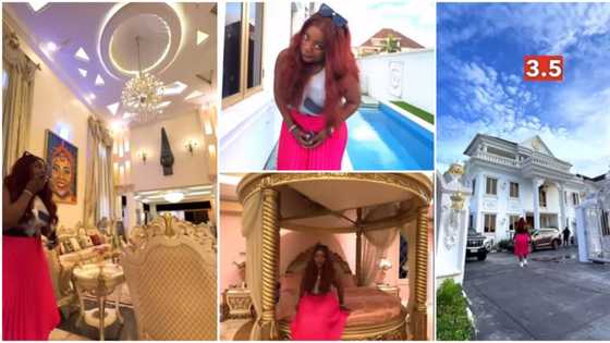 Skit maker Ashmusy shares interior of N3.5bn mansion with lavish furniture, cinema, other details