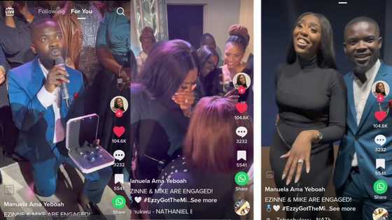 "Kingdom men set the bar so high": Man proposes to girlfriend with 7 rings, video trends on TikTok
