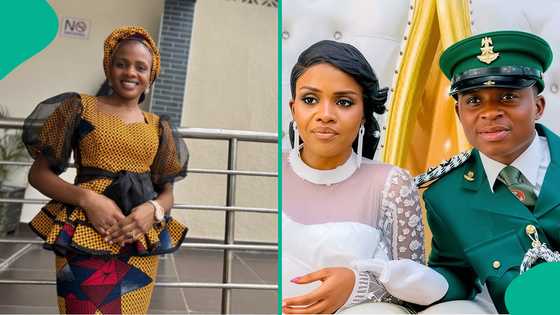 Lt Samson Haruna: Last TikTok post of wife of army officer who died in domestic fire generates buzz