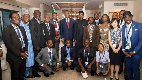 16 good Nigerians Buhari met in Japan during TICAD7 summit