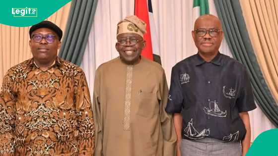 Breaking: Presidency breaks silence as Tinubu, Wike, Fubara meet, video trends
