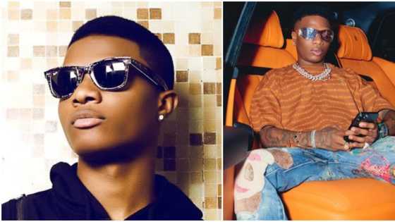 "Na Carter Efe be this": Old funny video of Wizkid vigorously whining waist on stage gets many talking