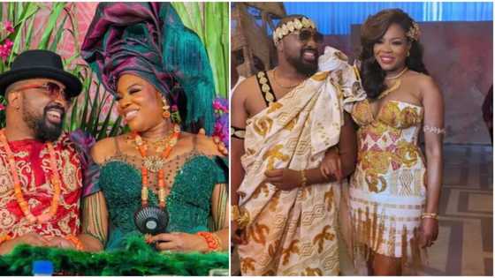 Now I can rombosco you anywhere, anyhow: Kemi Adetiba’s hubby writes as he shares official wedding photos