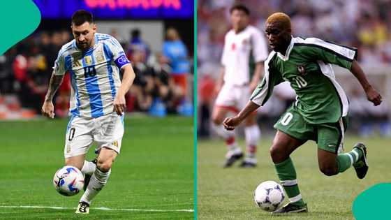 Jay Jay Okocha or Lionel Messi? Fans divided over the most skilful footballer