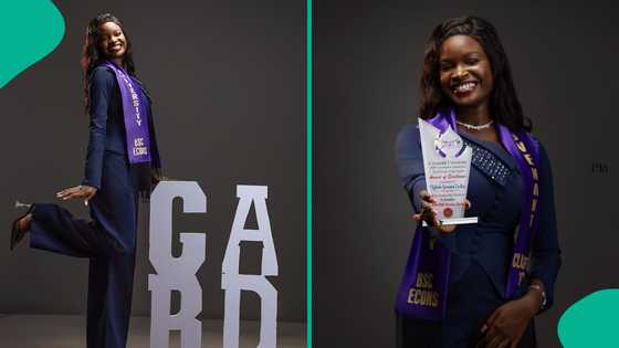 Covenant University economics graduate emerges department's best graduating student with 4.94 CGPA