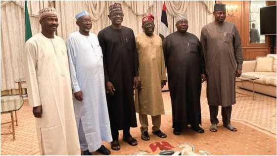 President Tinubu meets 5 governors over military coup in Niger, details emerge