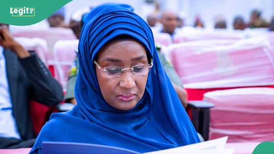 BREAKING: Sadiya Farouq arrives EFCC office over alleged N37 billion fraud