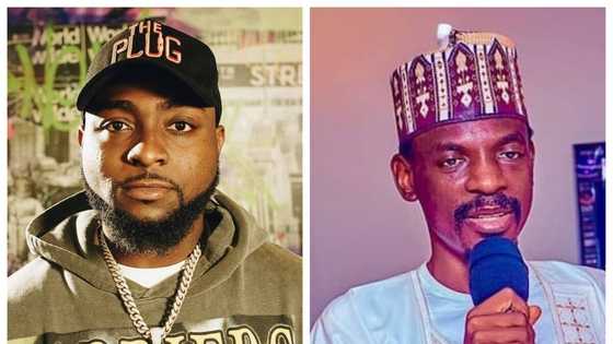 Allah ne ya kama ka: Mawaki Davido ya zolayi hadimin Buhari da ya sha kaye a zaben fidda gwani