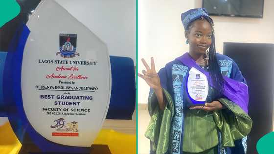 Lagos State University graduate earns first class in Fisheries and Aquatic Biology, wins 2 awards