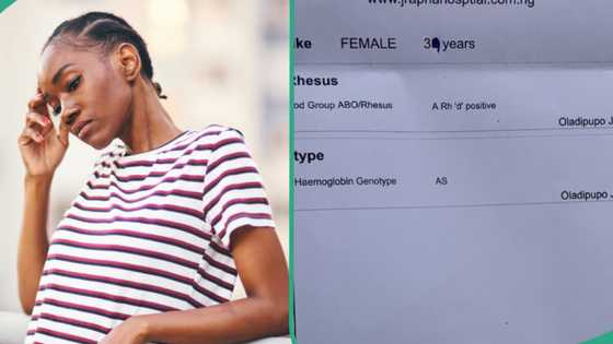 "This is the third one": Nigerian lady gets different results after doing three genotype tests