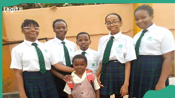 Five secondary school students who adopted 7-year-old girl in Enugu raise N493,000 for her