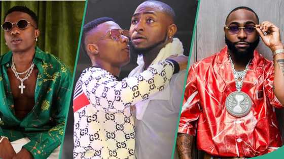 Wizkid and Davido link up at Lagos club, give each other warm hugs, video trends