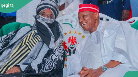 BREAKING: Emir Sanusi ignores Kano police, Holds Sallah Durbar