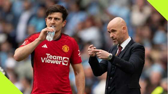 Harry Maguire comments on Erik ten Hag's future after Man United's draw vs Porto