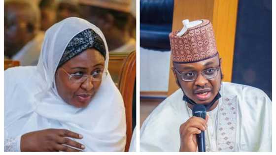 Aisha Buhari sends strong message to Pantami as he sheds tears in viral video