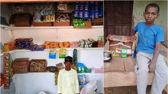 Kano: Hotunan kantin da ƙaramin yaron nan da aka bawa tallafin kuɗi a dandalin sada zumunta ya buɗe