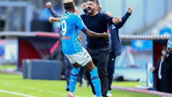 Here's what Napoli boss Gattuso said about Africa's most expensive player after goal vs top Serie A team