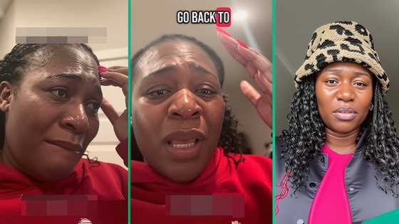 Nigerian lady living in US for 12 years cries after being laid off from work, laments struggles