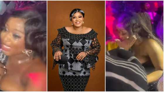 Ijakumo: Video of Lolade Okusanya crying while thanking Toyin Abraham for starring in her movie trends