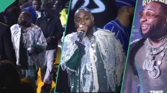 Davido makes history wins Best Collaboration at 2023 Trace Awards, fans react: "King of Afrobeats"