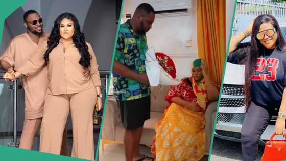 Nkechi Blessing replies those slamming her for dating only younger men: "They stay winning"