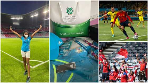 UEFA EURO 2020: Nigerian lady celebrates her acceptance as volunteer in ceremonies team