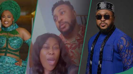 "U be ancestor": Nosa Rex hails Uche Jombo in heartwarming video on movie location.