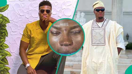 Zicsaloma undergoes nose surgery, wows fans with before, after photos: "E no go enter your DNA"