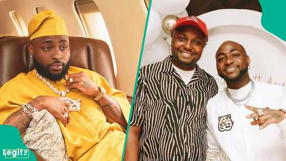 “Na everything I go dey pay for?”: Davido playfully forces Israel DMW to pay his bills, his reaction trends