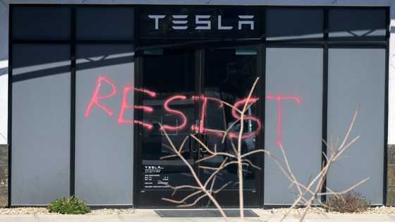 Man charged with destroying Teslas in Las Vegas, amid anti-Musk wave